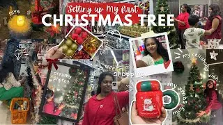 Моя первая рождественская елка! 🎄 Бюджетный шопинг в Ченнаи и тур по декору дома.