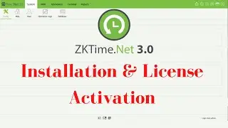 ZK Time.Net 3.0 Software Installation & License Activation