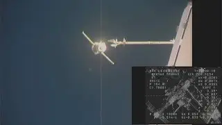 Progress MS-08 docking to the ISS