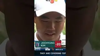 Tom Kim defending champion Wyndham Championship #shorts #pgatour #tomkim
