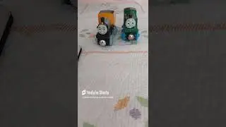 Bash visits his buddy thomas at his museum real twr/wooden railway short number 42