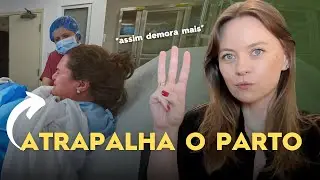 Parto normal demorado: 03 coisas que atrapalham o parto