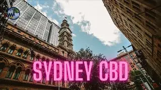 Sydney CBD Ghost Town | Sydney Walk Tour Around Sydney CBD 4K HD