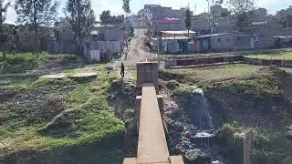 The most dangerous bridge  between dandora and mwiki