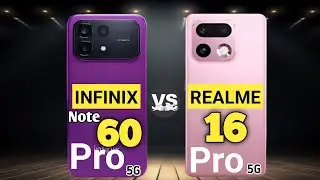 REALME 16 PRO |VS| INFINIX NOTE 60 PRO || FULL COMPARISON ||