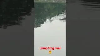action jump frog oval