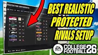 Protected Rivals Setup for College Football 26 Dynasty Mode
