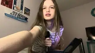 Geneva singing (cover) “Dead Mom” from Beetle juice 