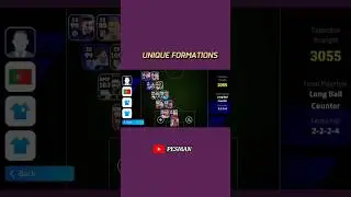 FUNNY EFOOTBALL FORMATION 🤣😂 #efootball24mobile #efootball2023 #pes2024#efootball24#tutorial