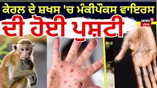 Monkeypox Case | ਕੇਰਲ ਦੇ ਸ਼ਖਸ 'ਚ ਮੰਕੀਪੌਕਸ ਵਾਇਰਸ ਦੀ ਹੋਈ ਪੁਸ਼ਟੀ | Kerala News | News18 Punjab