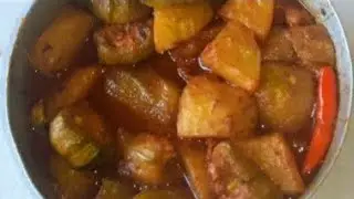 Veg Alu Potol Curry 