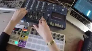 Veyl - Using a Tascam 4-track cassette recorder as an instrument