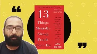 Kitabi Keera | 13 things mentally strong people don't do | Amy Morin | BookTube (Urdu/Hindi)