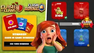 Clash Fest Rewards for Clash Royale & Clash of Clans Confirmed by Supercell - Claim Free Gems