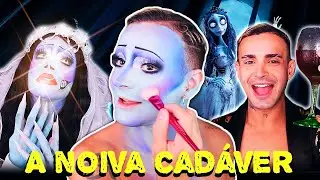 ME TRANSFORMEI NA NOIVA CADÁVER! 🎃😱| Victor Nogueira