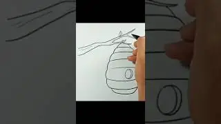 How to draw Beehive #shorts