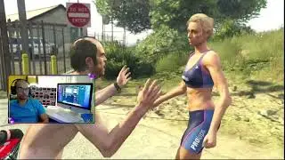 Exercise with Demona   TREVOR #gta  #followme  #gta5community