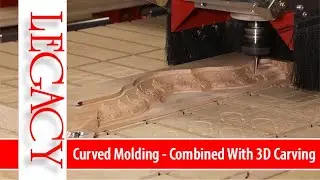 Dress up your projects with carved swan neck molding.