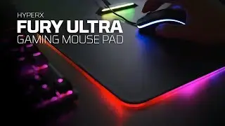 FURY Ultra &ndash; Alfombrilla de rat&oacute;n para jugadores HyperX RGB