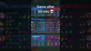 Game after 50 min 💀 #moba5v5English #moba5v5pippin #mobalegends5v5 #shorts