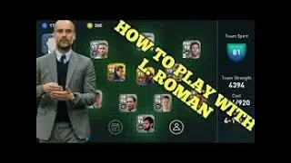 How To Play With L.Roman Best Manager In Pes 2020