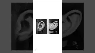 Practicing Ears: My Artistic Journey #CreativeProcess #ArtistLife #SketchDiary#timelapse #drawing