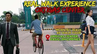 Exploring Ortigas Center | Real Walk Experience Morning Walk in 4K 2025