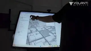 Compare Designs with Autodesk Forma on a Volanti Touchscreen Display