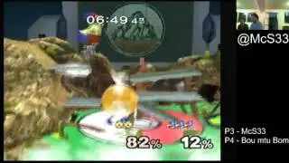 McS33 (sheik) vs Bou (Falco) 2