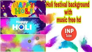 Holi festival background Hd@holi title background with music free 2021