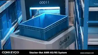 Stacker-Bot Automous Mobile Robot AMR-AS/RS System - Conveyco