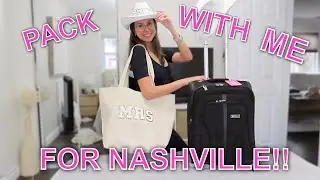 PACK WITH ME FOR MY NASHVILLE BACHELORETTE 💗 + Cosy Island Haul!!