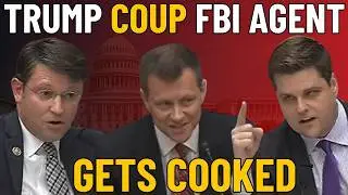 Johnson & Gaetz GRILL Coup FBI Agent Strzok