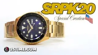 SEIKO 5 Sports SRPK20 U.S Special Creation Blue Sunray