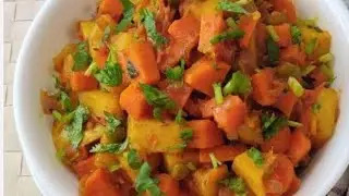आलु गाजर की सब्जी बनाने की विधि स्वागत है आप सभी का मेरेचैनल पर प्लीज सब्सक्राइब माय चैनल 🙏🏻