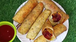 Veg roll Recipe// New Delicious Roll Recipe// 15 Minute Mein Banaye Veg Roll// Like Your video 