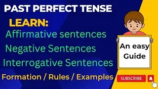 Past Perfect Tense Affirmative | Negative & Interrogative Sentences | Format, Rules & Examples
