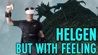 Testing bHaptics Tact Vest & Tactosy Arms in Helgen