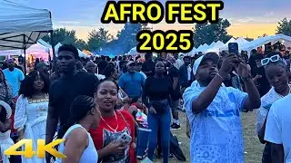4K| Afro Fest Toronto 2025  Full  Walking Tour| Heartbeat of Toronto