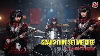 Новый стиль BabyMetal — Scars That Me Free: Kawai Metal Gothic. #babymetal #heavymetal #cover