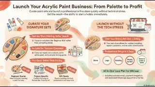 How to Sell Acrylic Paint Sets Online | Get More Orders Fast