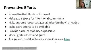 Trauma Informed Teaching Strategies