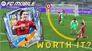 Federico Chiesa 110 Review ⭐ RM & RW with No OVR Drop | EA FC Mobile
