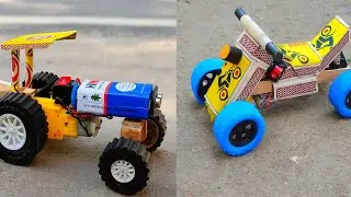 2 amazing matchbox craft make at home / 🚜#explorepage #homemade @Rajproject_24 