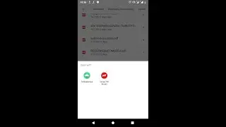 How to implement open with feature in android when open documents(pdf) in android studio and java.