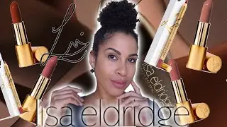 LISA ELDRIDGE HAUL 2021 \\ Seamless Foundation Samples and all 4 new Velvet Shades! | Alicia Archer