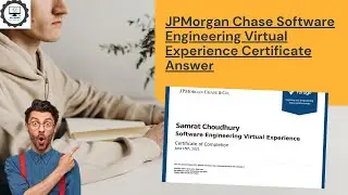 J.P Morgan Internship Certificate | All Task Solution | Free Virtual Internship Certificate
