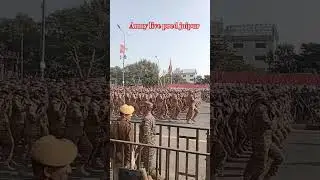 army day live pred in jaipur 🪖 !! #indianarmy #indianairforce #indiannavy #relly #armystatus