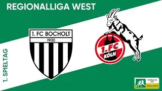Souveräner Auftaktsieg I 1. FC Bocholt - 1. FC Köln II I RL West