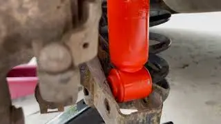 Koni Shocks And Upper Mount fixes rattle on my New Beetle. #johnhasabug #newbeetle #vwbeetle